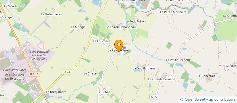 localisation de l'entreprise MONSIEUR SEBASTIEN LAPORTE à MONTAIGU-VENDEE