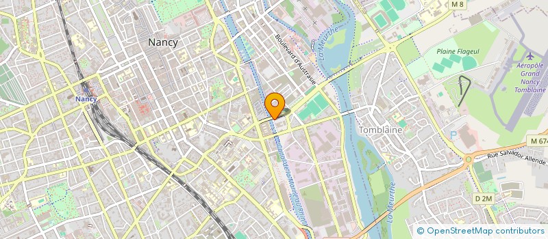 localisation de l'entreprise MONSIEUR SEBASTIEN LAPOULLE  NANCY