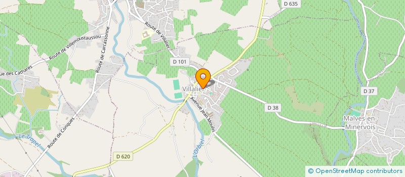 localisation de l'entreprise MONSIEUR SEBASTIEN LARCHER  VILLALIER