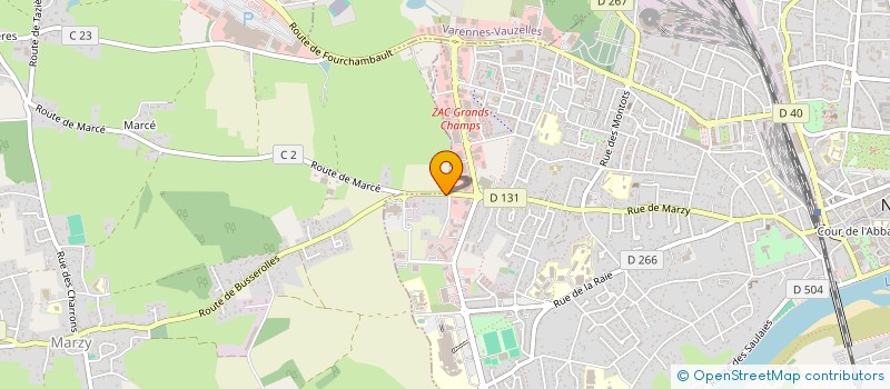 localisation de l'entreprise MONSIEUR SEBASTIEN LAROCHE à NEVERS