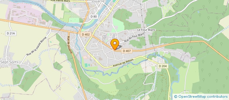 localisation de l'entreprise MONSIEUR SEBASTIEN LASSERRE  LA FERTE-SOUS-JOUARRE