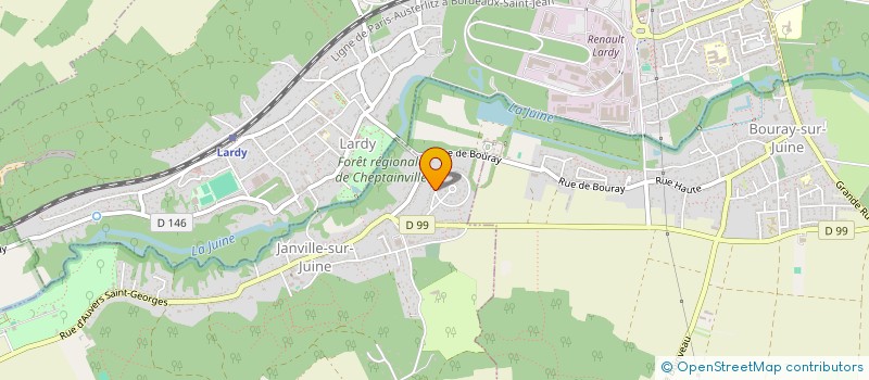 localisation de l'entreprise MONSIEUR SEBASTIEN LASSOURCE  JANVILLE-SUR-JUINE