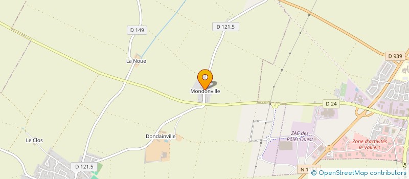 localisation de l'entreprise MONSIEUR SEBASTIEN LAUNAY à AMILLY