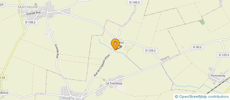 localisation de l'entreprise MONSIEUR SEBASTIEN LAURE à MAGNY