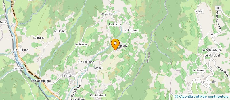 localisation de l'entreprise MONSIEUR SEBASTIEN LAURENT à LETRA