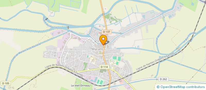 localisation de l'entreprise MONSIEUR SEBASTIEN LAURENT  MARANS