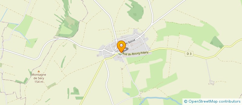 localisation de l'entreprise MONSIEUR SEBASTIEN LAURENT  SERY