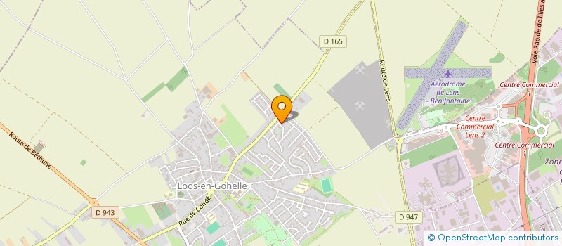 localisation de l'entreprise MONSIEUR SEBASTIEN LAURENT  LOOS-EN-GOHELLE