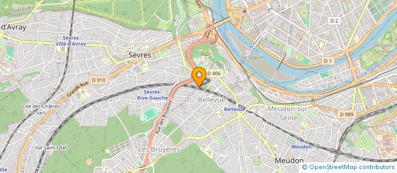 localisation de l'entreprise MONSIEUR SEBASTIEN LAURENT à SEVRES