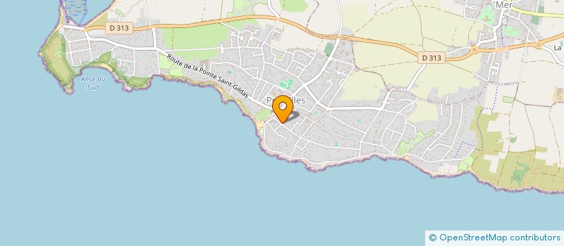 localisation de l'entreprise MONSIEUR SEBASTIEN-LAURENT POSTLETHWAITE  PREFAILLES