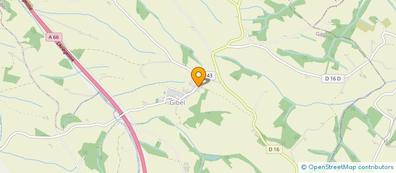 localisation de l'entreprise MONSIEUR SEBASTIEN LAUTRE  GIBEL