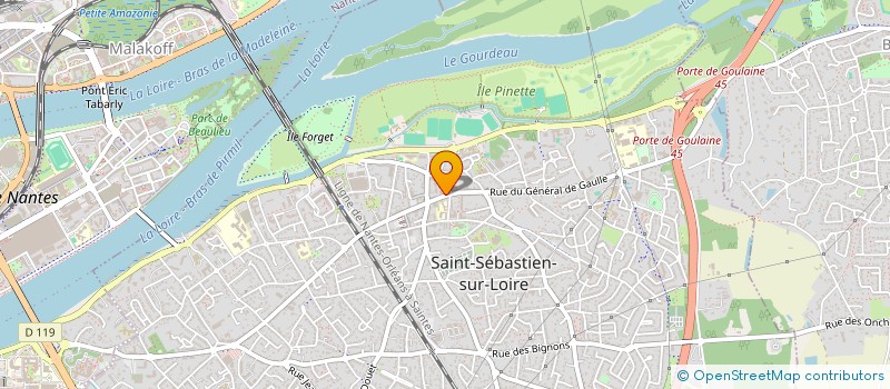localisation de l'entreprise MONSIEUR SEBASTIEN LE BEL à SAINT-SEBASTIEN-SUR-LOIRE