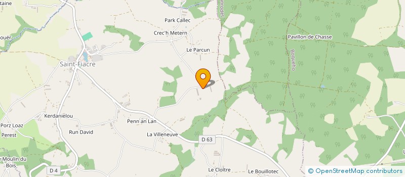 localisation de l'entreprise MONSIEUR SEBASTIEN LE BON à SAINT-FIACRE