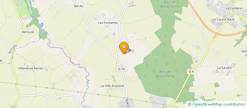 localisation de l'entreprise MONSIEUR SEBASTIEN LE BONGOAT à PLELO
