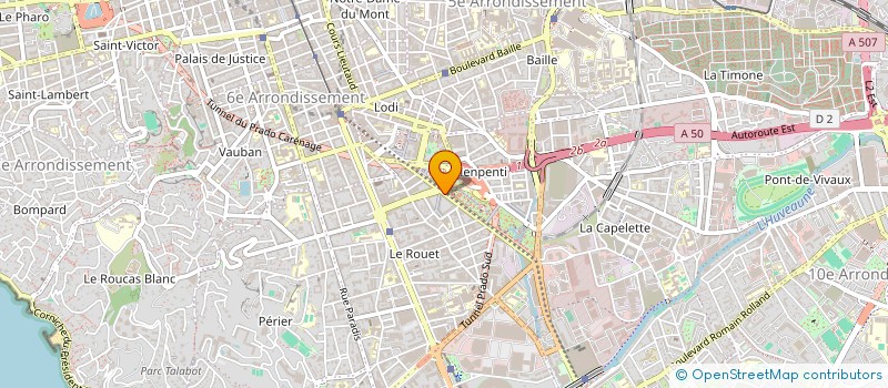 localisation de l'entreprise MONSIEUR SEBASTIEN LE BRETON à MARSEILLE