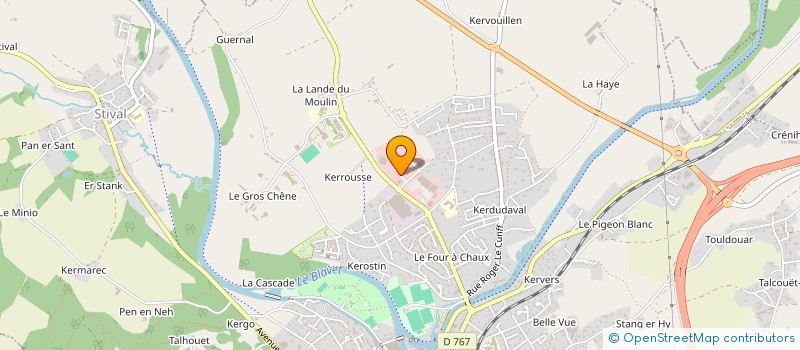 localisation de l'entreprise MONSIEUR SEBASTIEN LE CORNEC  PONTIVY