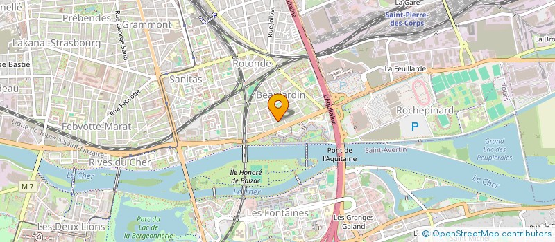 localisation de l'entreprise MONSIEUR SEBASTIEN LE DIVENAH  TOURS