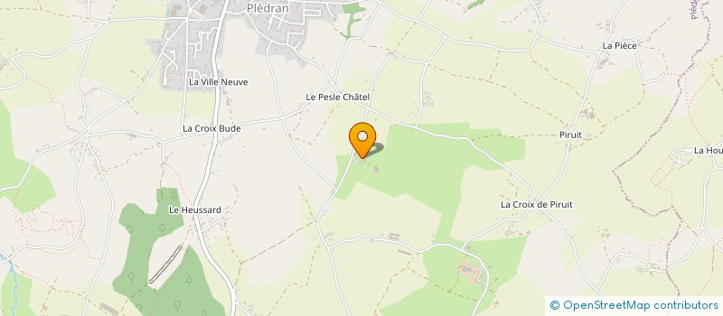 localisation de l'entreprise MONSIEUR SEBASTIEN LE GAL à PLEDRAN