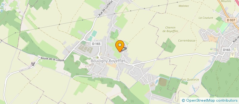 localisation de l'entreprise MONSIEUR SEBASTIEN LE LANN  BOUVIGNY-BOYEFFLES