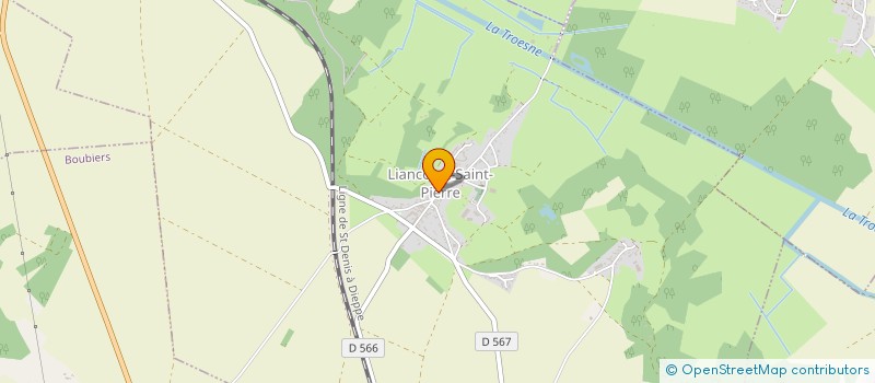 localisation de l'entreprise MONSIEUR SEBASTIEN LE MARIGNIER  VAUDANCOURT