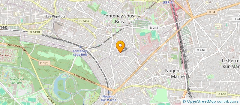 localisation de l'entreprise MONSIEUR SEBASTIEN LE MEN à FONTENAY-SOUS-BOIS