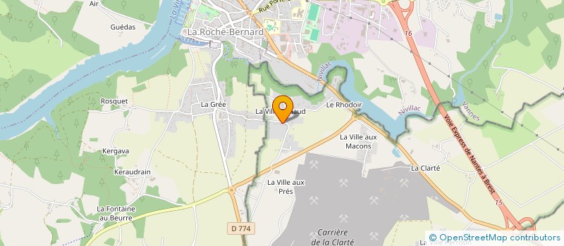 localisation de l'entreprise MONSIEUR SEBASTIEN LE NET à HERBIGNAC