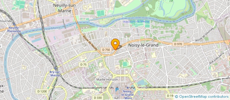 localisation de l'entreprise MONSIEUR SEBASTIEN LE PAPE à NOISY-LE-GRAND