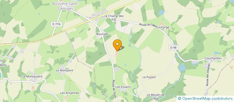 localisation de l'entreprise MONSIEUR SEBASTIEN LE ROY à SAINTE-SEVERE-SUR-INDRE