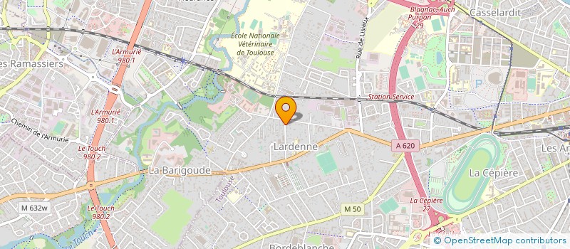 localisation de l'entreprise MONSIEUR SEBASTIEN LE TOUZE à TOULOUSE