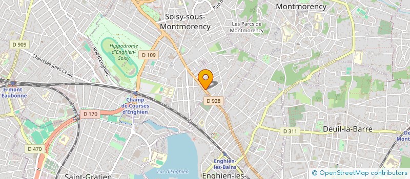 localisation de l'entreprise MONSIEUR SEBASTIEN LEAL  SOISY-SOUS-MONTMORENCY