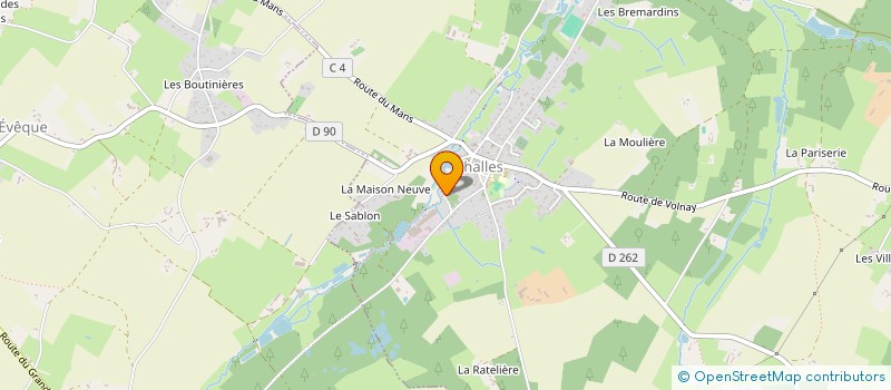 localisation de l'entreprise MONSIEUR SEBASTIEN LEBARS à CHALLES