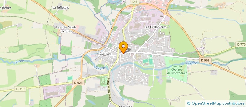 localisation de l'entreprise MONSIEUR SEBASTIEN LEBEAU  SAINT-JEAN-LA-POTERIE