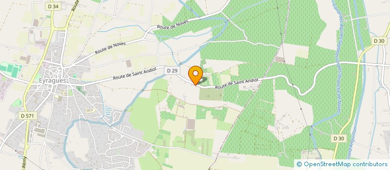 localisation de l'entreprise MONSIEUR SEBASTIEN LEBEGUE à EYRAGUES