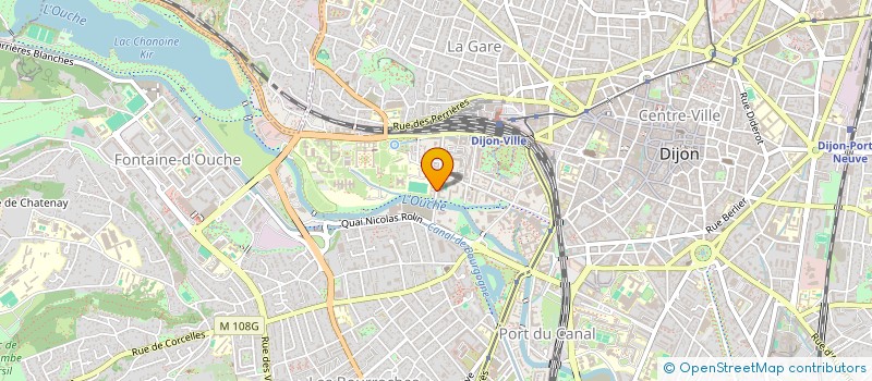 localisation de l'entreprise MONSIEUR SEBASTIEN LEBLANC  DIJON