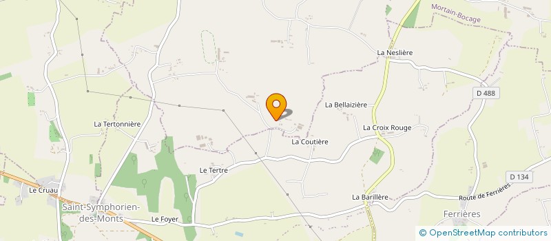 localisation de l'entreprise MONSIEUR SEBASTIEN LEBLANC à MORTAIN-BOCAGE