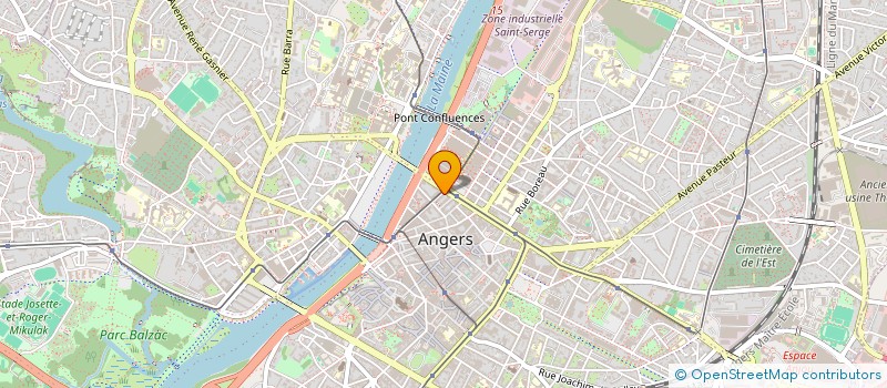 localisation de l'entreprise MONSIEUR SEBASTIEN LEBLANC à ANGERS