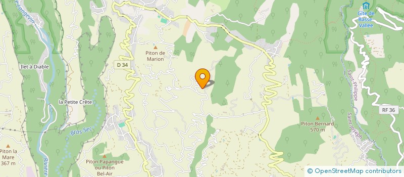 localisation de l'entreprise MONSIEUR SEBASTIEN LEBON  SAINT-JOSEPH