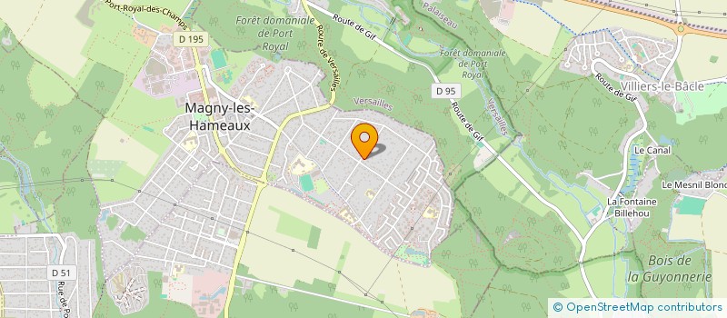 localisation de l'entreprise MONSIEUR SEBASTIEN LEBOURG  MAGNY-LES-HAMEAUX