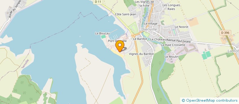 localisation de l'entreprise MONSIEUR SEBASTIEN LEBRETON  DIENVILLE