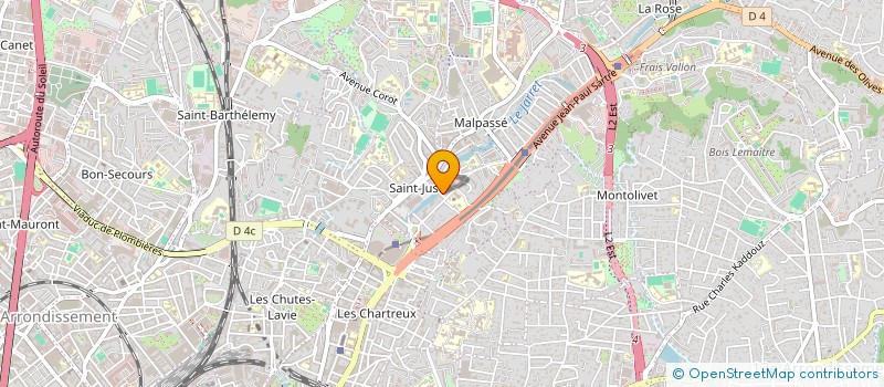 localisation de l'entreprise MONSIEUR SEBASTIEN LECA à MARSEILLE
