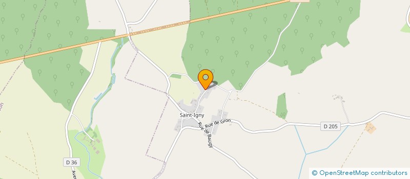 localisation de l'entreprise MONSIEUR SEBASTIEN LECLERC  GRON