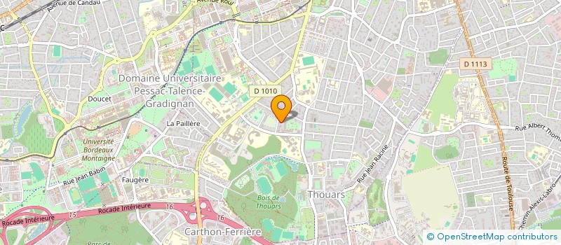 localisation de l'entreprise MONSIEUR SEBASTIEN LECOEUVRE  TALENCE