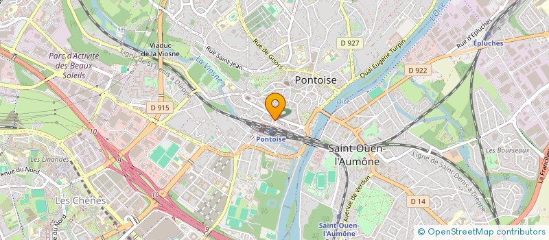 localisation de l'entreprise MONSIEUR SEBASTIEN LECOMTE à PONTOISE