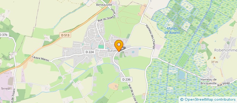 localisation de l'entreprise MONSIEUR SEBASTIEN LECOUSTEY  BAVENT