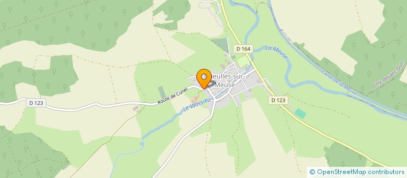 localisation de l'entreprise MONSIEUR SEBASTIEN LECRIQUE à BRIEULLES-SUR-MEUSE