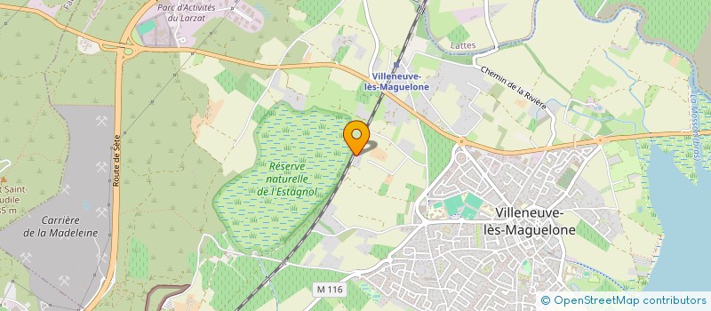 localisation de l'entreprise MONSIEUR SEBASTIEN LEDENTU à VILLENEUVE-LES-MAGUELONE