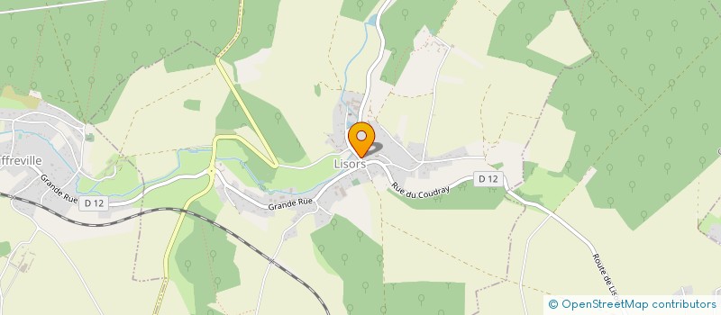 localisation de l'entreprise MONSIEUR SEBASTIEN LEDOUX  LISORS