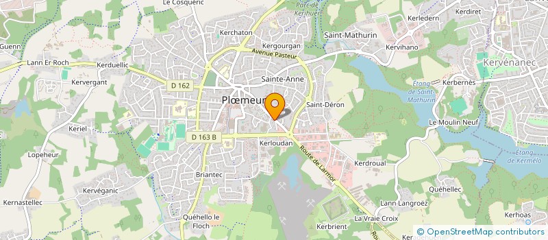 localisation de l'entreprise MONSIEUR SEBASTIEN LEDRU  PLOEMEUR