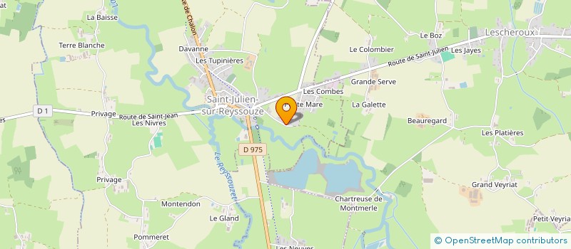localisation de l'entreprise MONSIEUR SEBASTIEN LEFEBVRE à SAINT-JULIEN-SUR-REYSSOUZE
