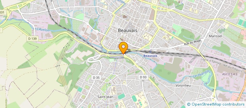 localisation de l'entreprise MONSIEUR SEBASTIEN LEFEBVRE  BEAUVAIS